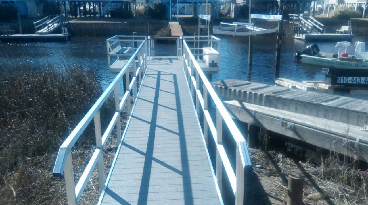 Dock Construction backwater marine