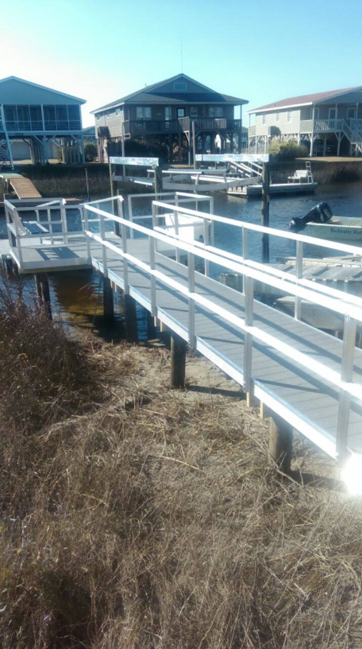Dock Construction side