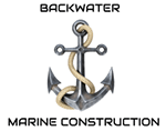Backwater Marine Construction Logo