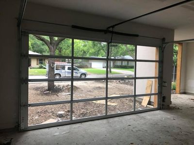 Insulated Garage Doors - An Inside View Of Insulated Garage Door in Dallas/Fort Worth, TX