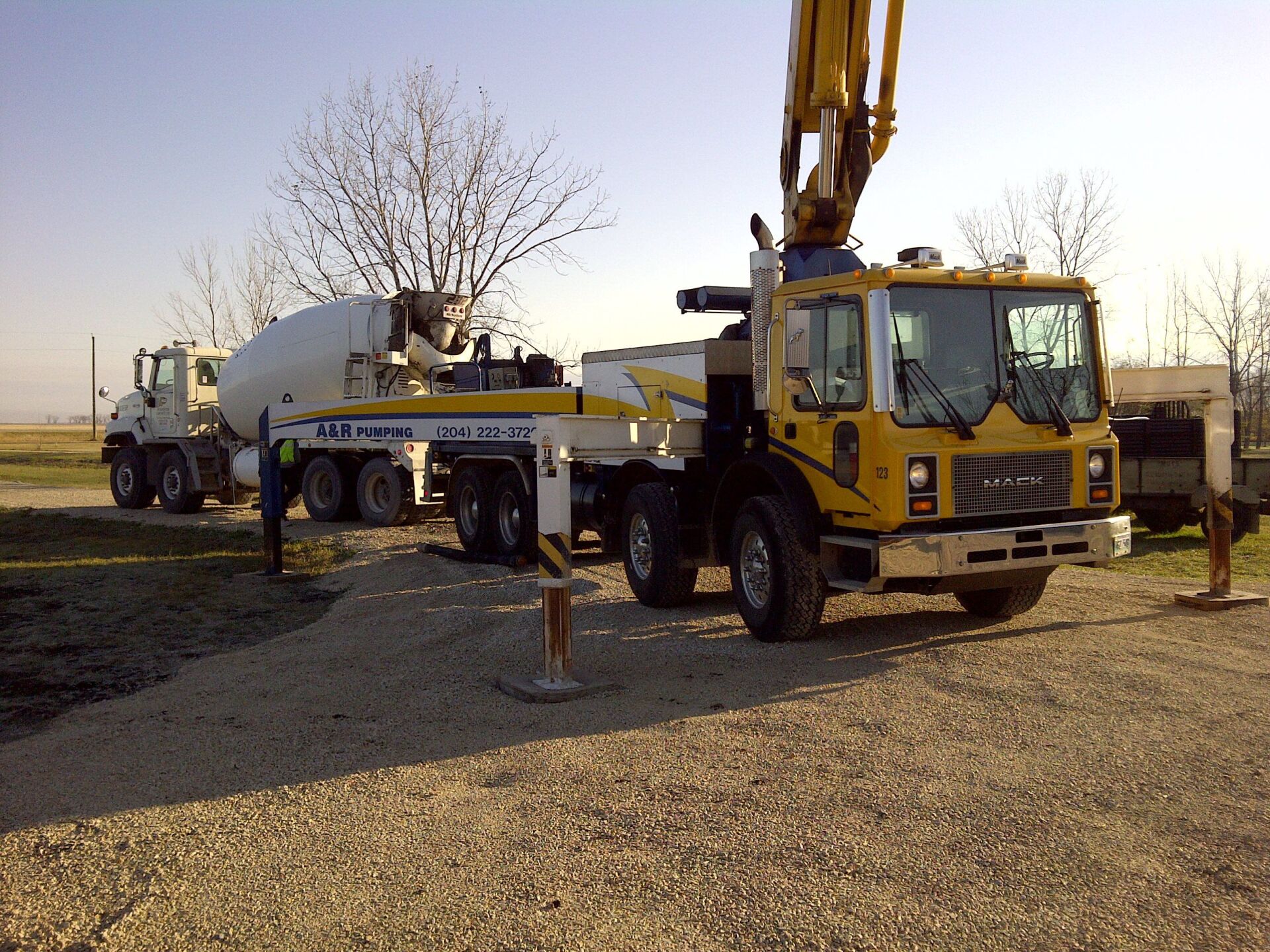 Truck - Equipment provided by Muys Construction