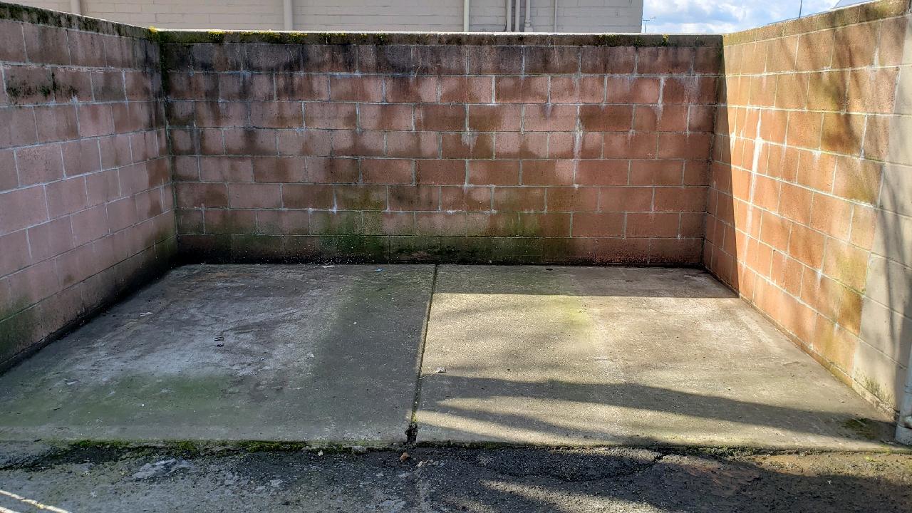 Patio Before Cleaning — McMinnville, OR — Mike’s Powerwashing LLC