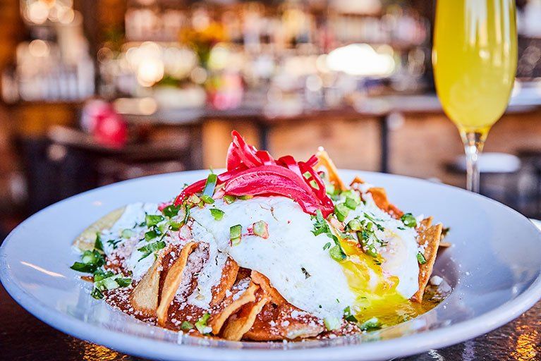 Chilaquiles — La Mesa, CA — Curbside Eatery & Drinkery