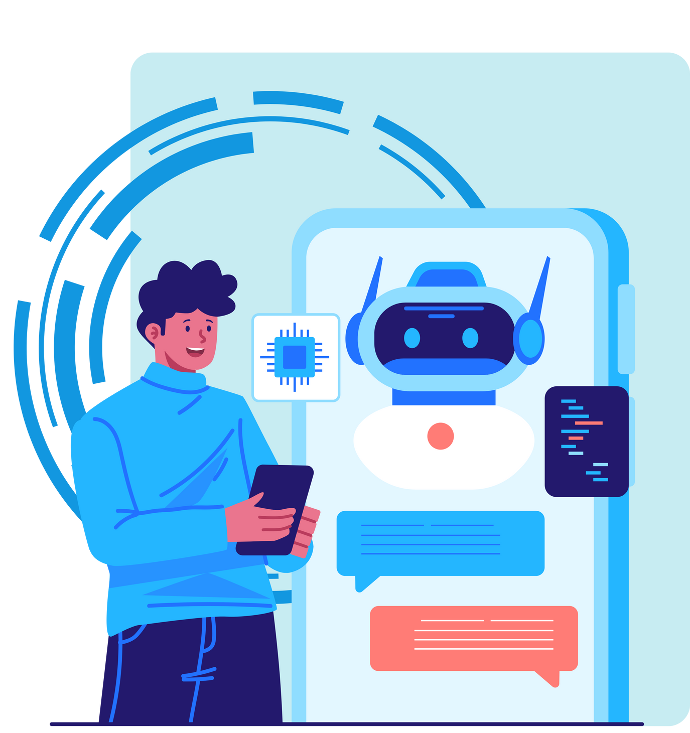 using AI in writing content