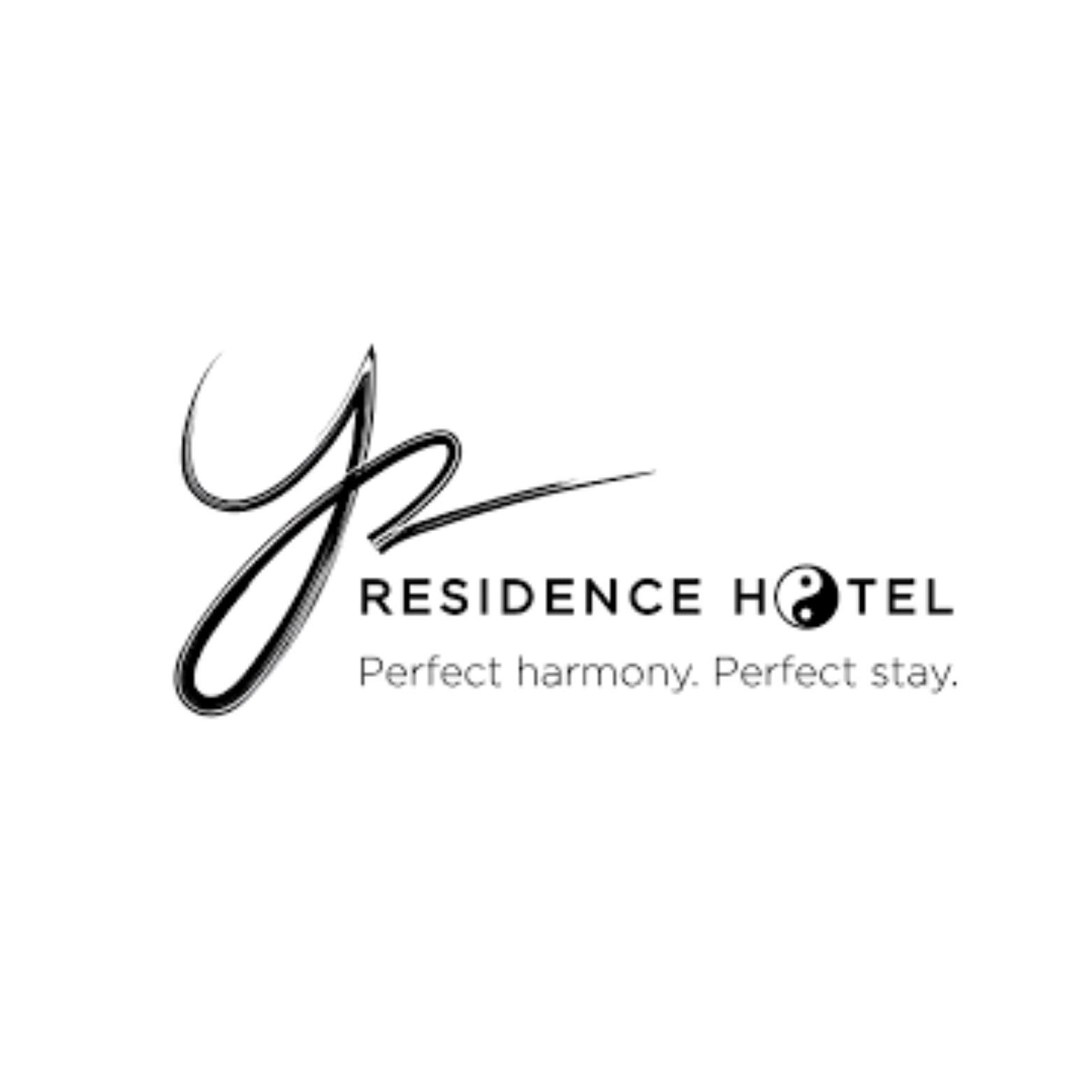 Logo for YP Residence Hotel, with stylized 