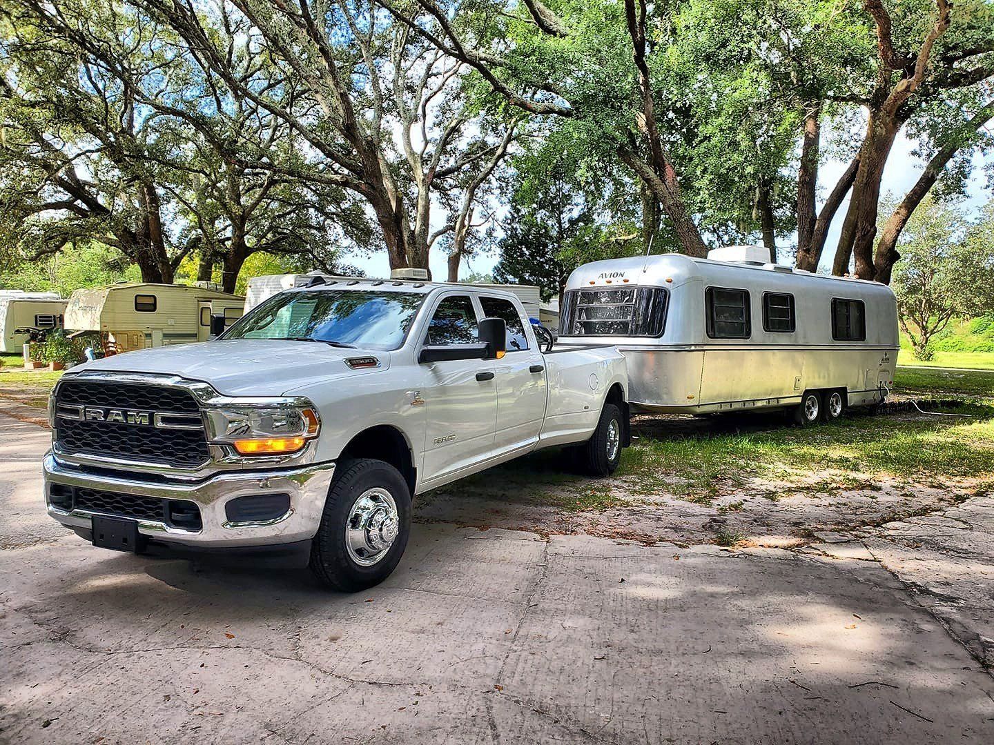 RV trailer transport