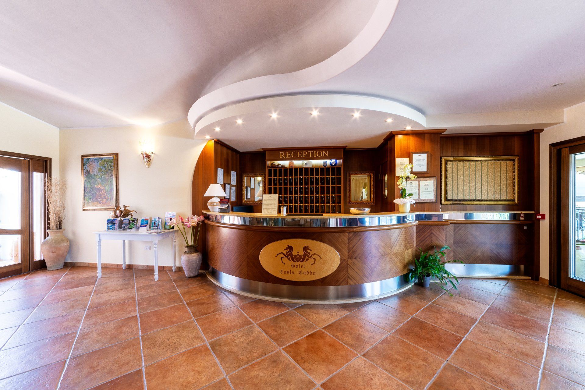 reception hotel