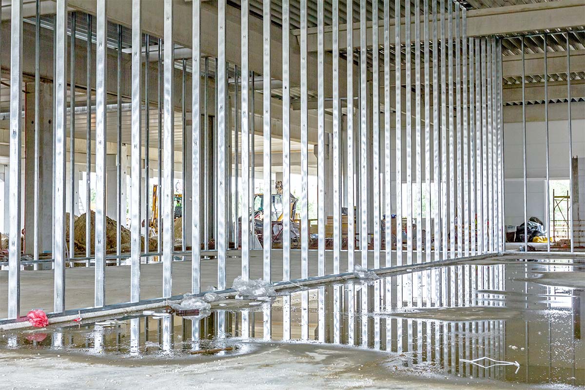 Large Commercial Partition Wall