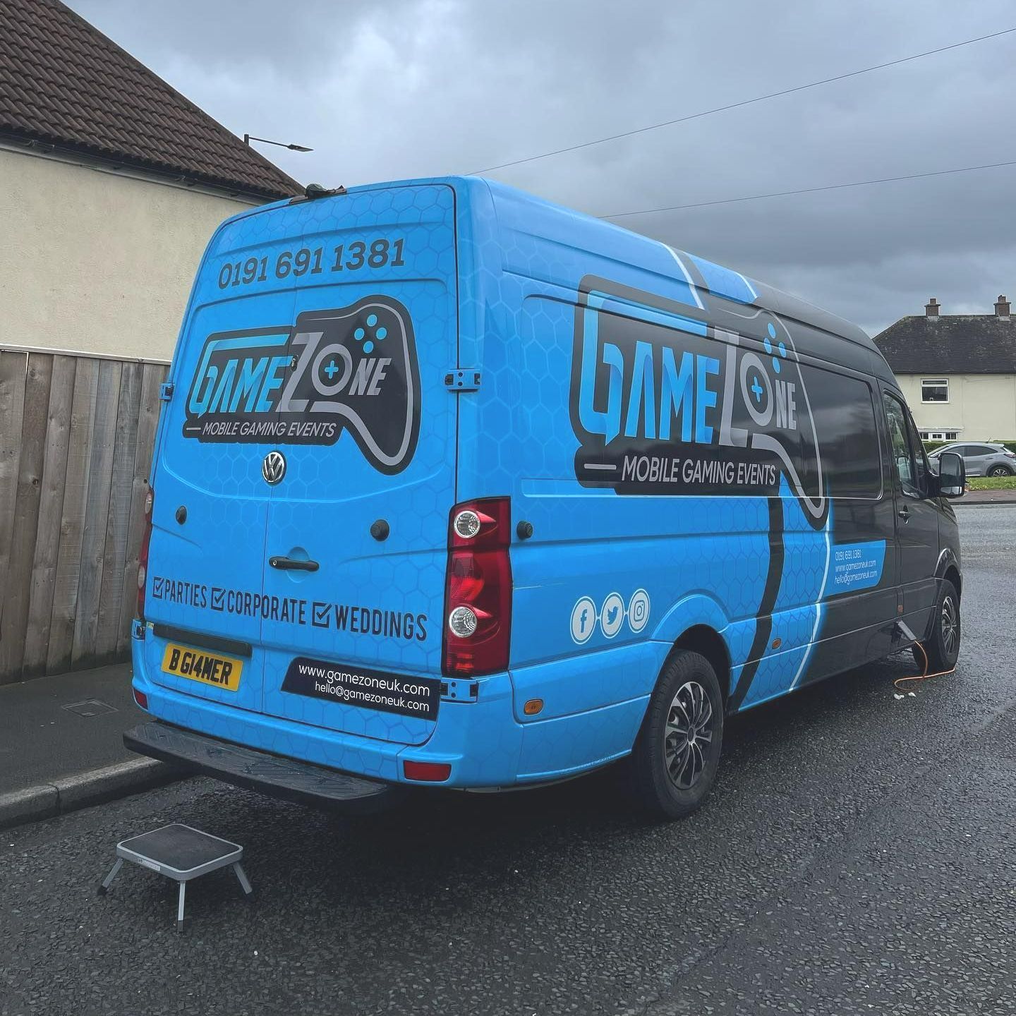gaming bus parties in gateshead