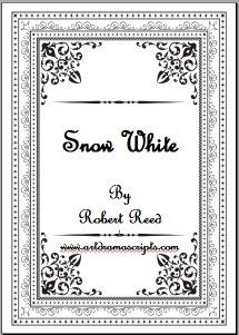Snow White play script for kids by Robert Reed
