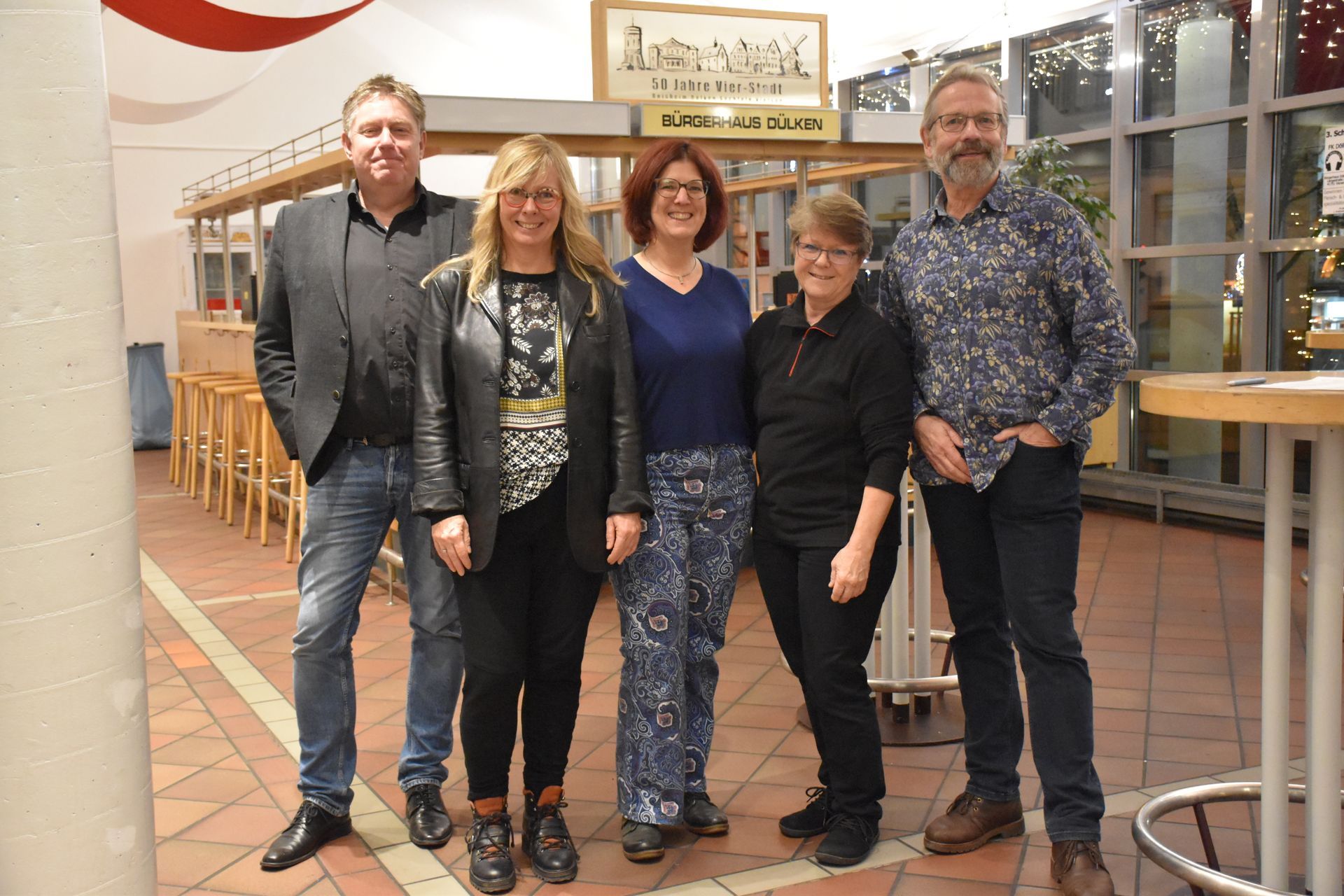 Mitwirkende des Krimitags 2024 im Bürgerhaus