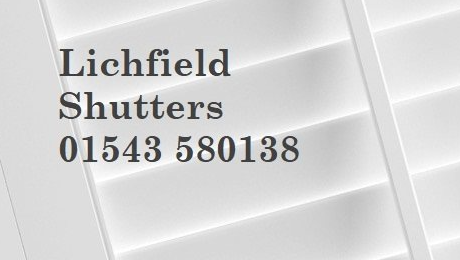 Lichfield Shutters  Logo Lichfield Plantation Shutters Staffordshire