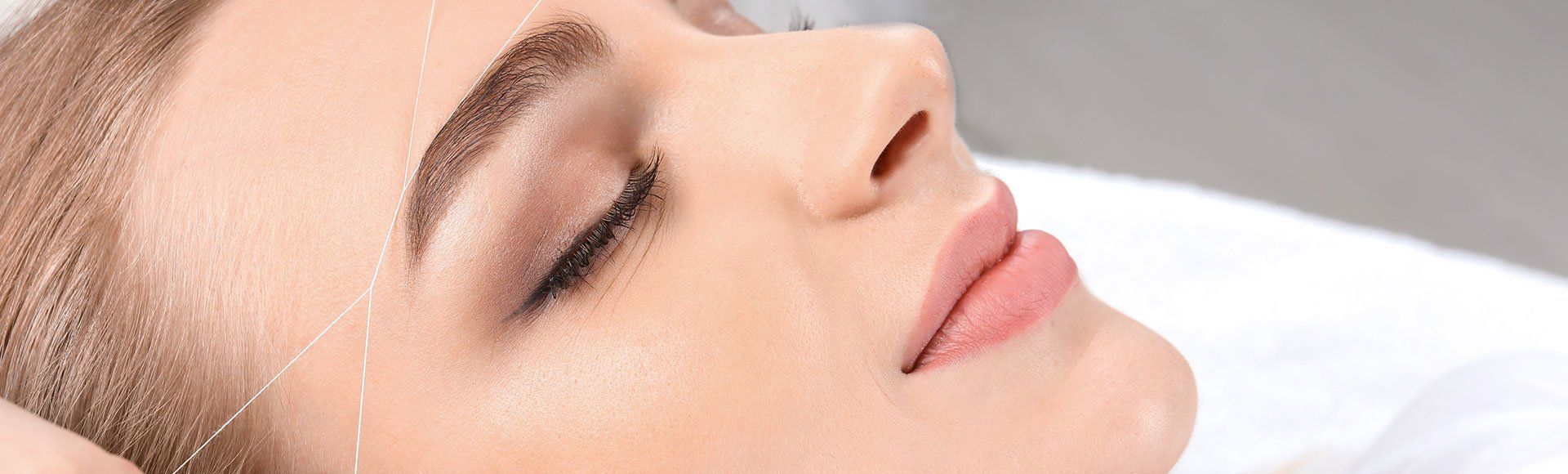 eyebrow threading