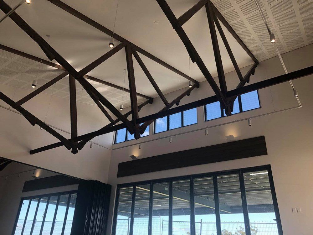 Small Lights Hanging From Ceiling — Electrical Contractors in Grafton, NSW