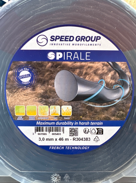 Un primo piano di un prodotto spirale del gruppo di velocità