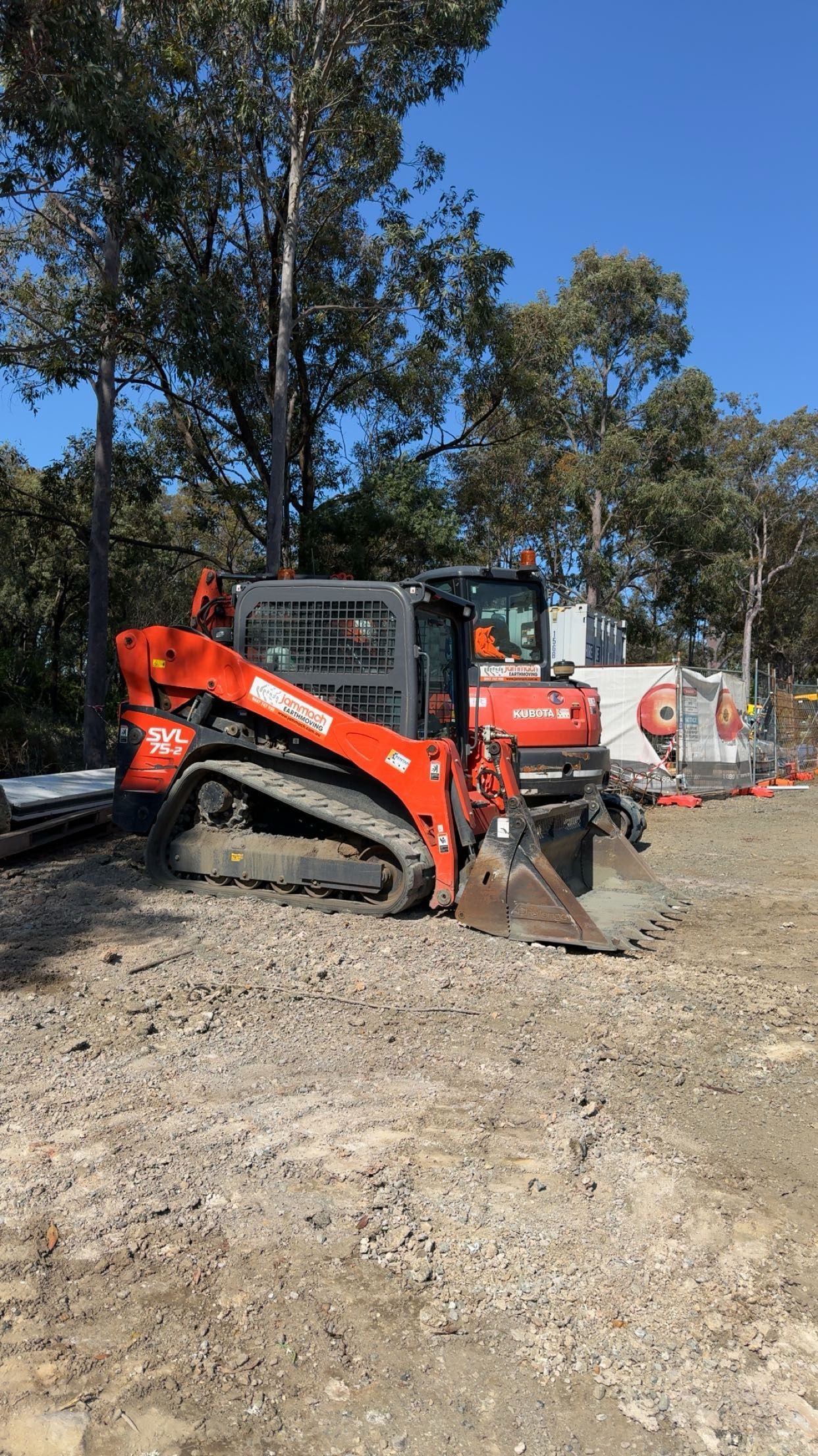 A Bulldozer is Sitting in the Middle of a Dirt Field — Jammach Earthmoving in Nulkaba, NSW