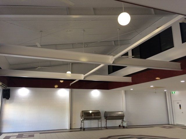 Painted Hall Ceiling 2 — Universal Coatings & Maintenance in Darwin City, NT