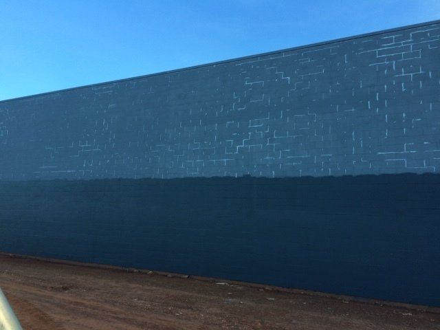 Waterproofing Wall Near Completion — Universal Coatings & Maintenance in Darwin City, NT