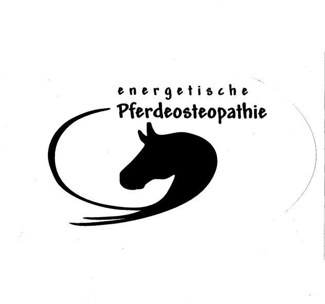 Pferdeosteopathie, Energetische Pferdeosteopathie Logo, Pferdekopf, EPOS,