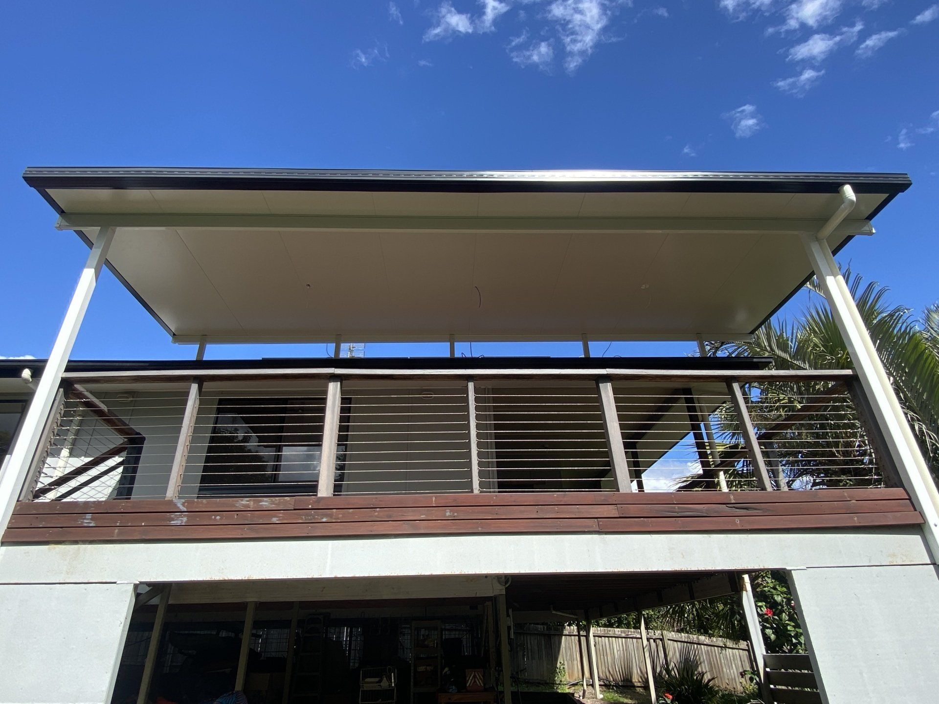 Patio In-Front of the Garage — Recent Projects in Sunshine Coast, QLD