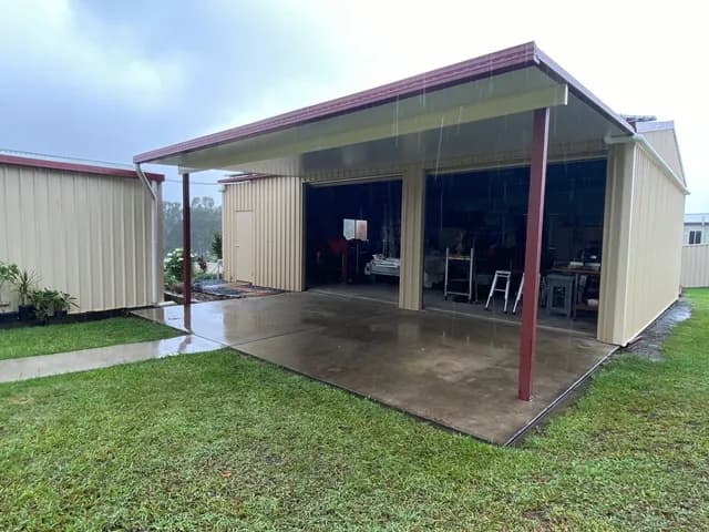 Pation In-Front of the Garage — Recent Projects in Sunshine Coast, QLD