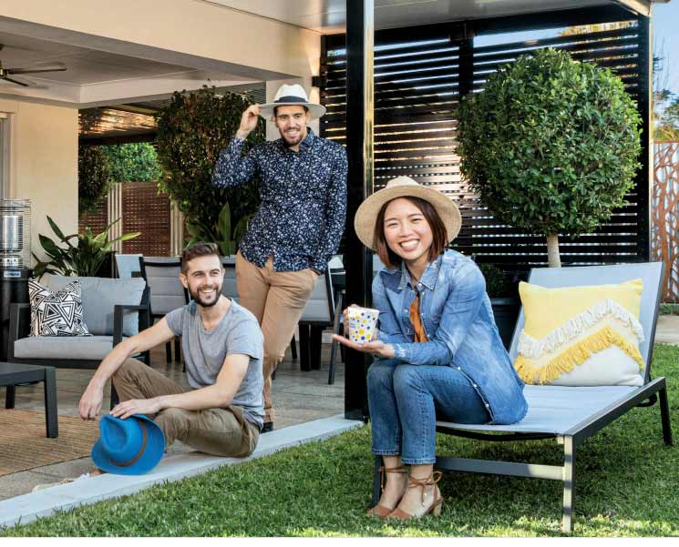 Friends Sitting at the Patio — Recent Projects in Sunshine Coast, QLD
