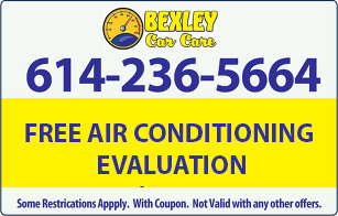 Brake Repair — Free AC Evaluation Coupon in Bexley, OH