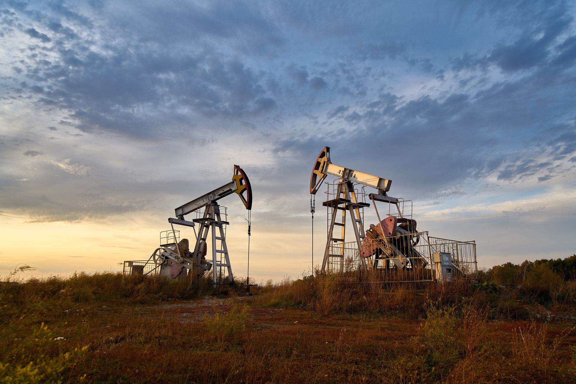 Oil rig in West Texas