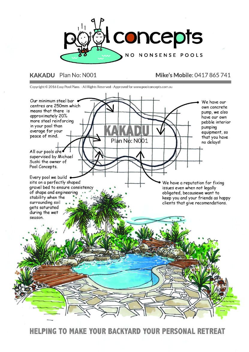 Kakadu Pool Details — Howard Springs, NT