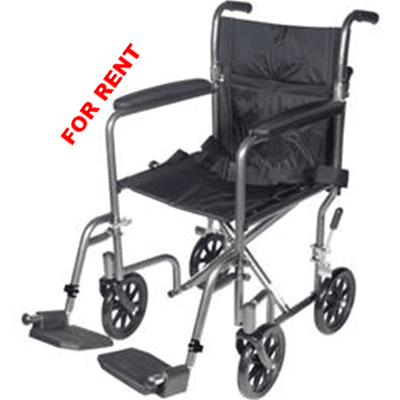 Lightweight Transport Chair, weight capacity of 300 lbs. seat belt and foot rests,  wheels have locks to ensure safety, folds up quickly and easily stored.