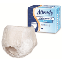 Contains additional super absorbent polymer and cellulose fibers for EXTRA absorbency compared to our APV underwear Breathable, air-flow material to promote drier, healthier skin Cloth-like material for discreet wear Acquisition layer and super absorbent polymerchannel and lock fluids in the core and help prevent odor.