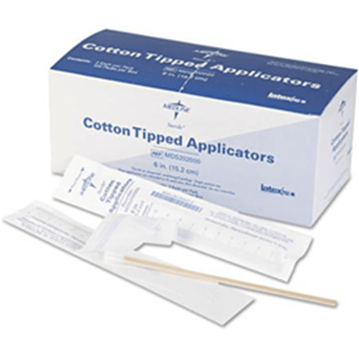 Sterile, latex-free and ideal for applying ointments and salves to wounds and hard-to-reach spots.