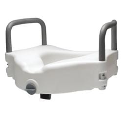 Designed for those who have difficulty sitting down or standing up from the toilet, adds 4-1/2