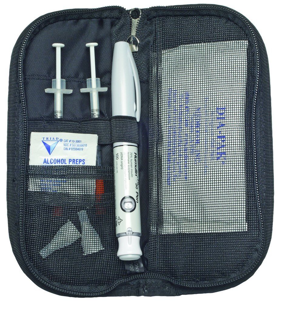 Keeps insulin cool for 2-4 hours, includes many pockets, use for both Pens and Vials, includes refreezable Gel pack.