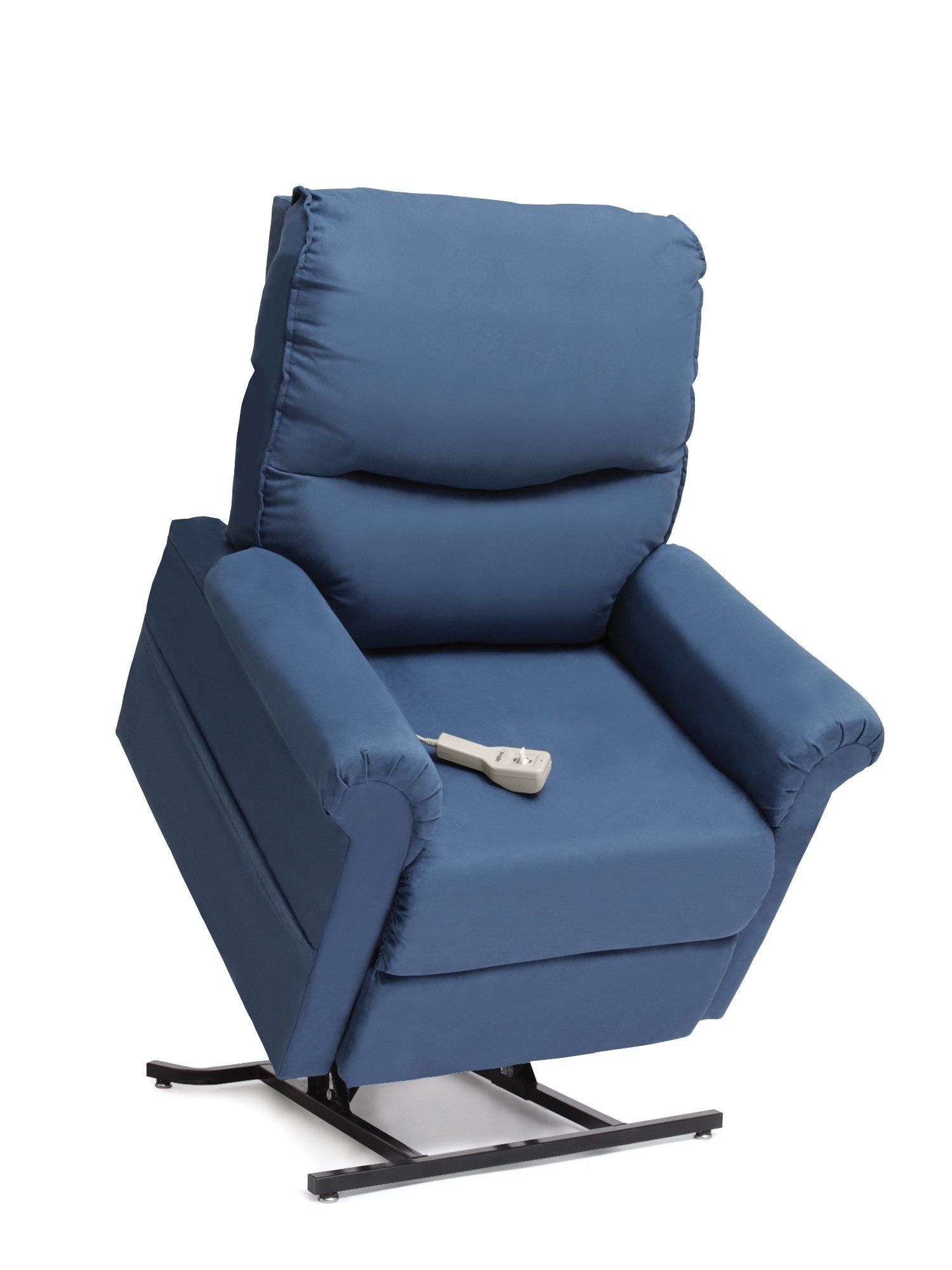 The LC-105 is a 3 position Lift Chair,  has a sewn pillow back that offers comfortable support and is available in 4 stylish micro-suede fabrics.