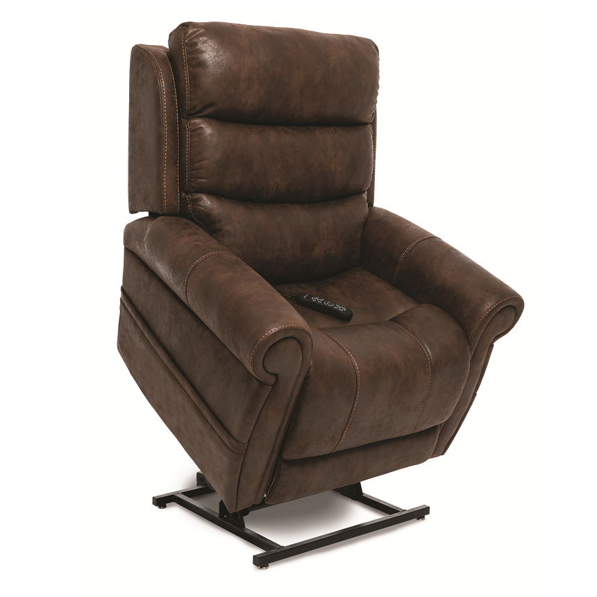 Power lumbar for personalized comfort, full-width power headrest to lift head, neck and shoulders, usb remote, footrest extension, and infinite lay flat position.