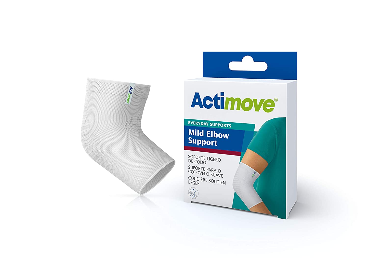 Applies appropriate compression to help relieve strain, viscoelastic insert  gently massages elbow.