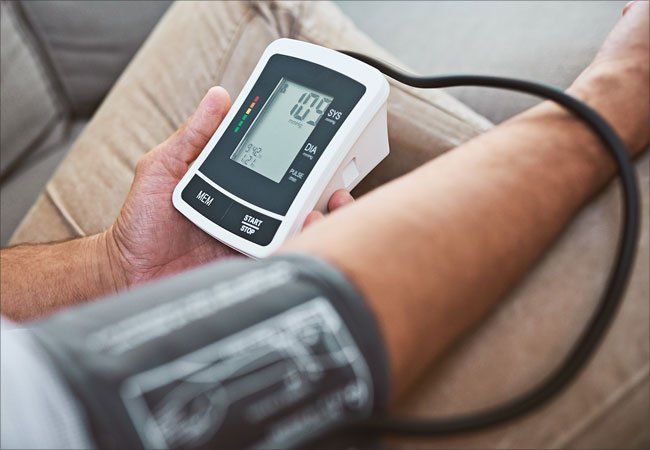 Blood Pressure Monitor measures Irregular heart beat detection, one touch operation, large easy-to-read screen, date & time display, pulse rate indicator.