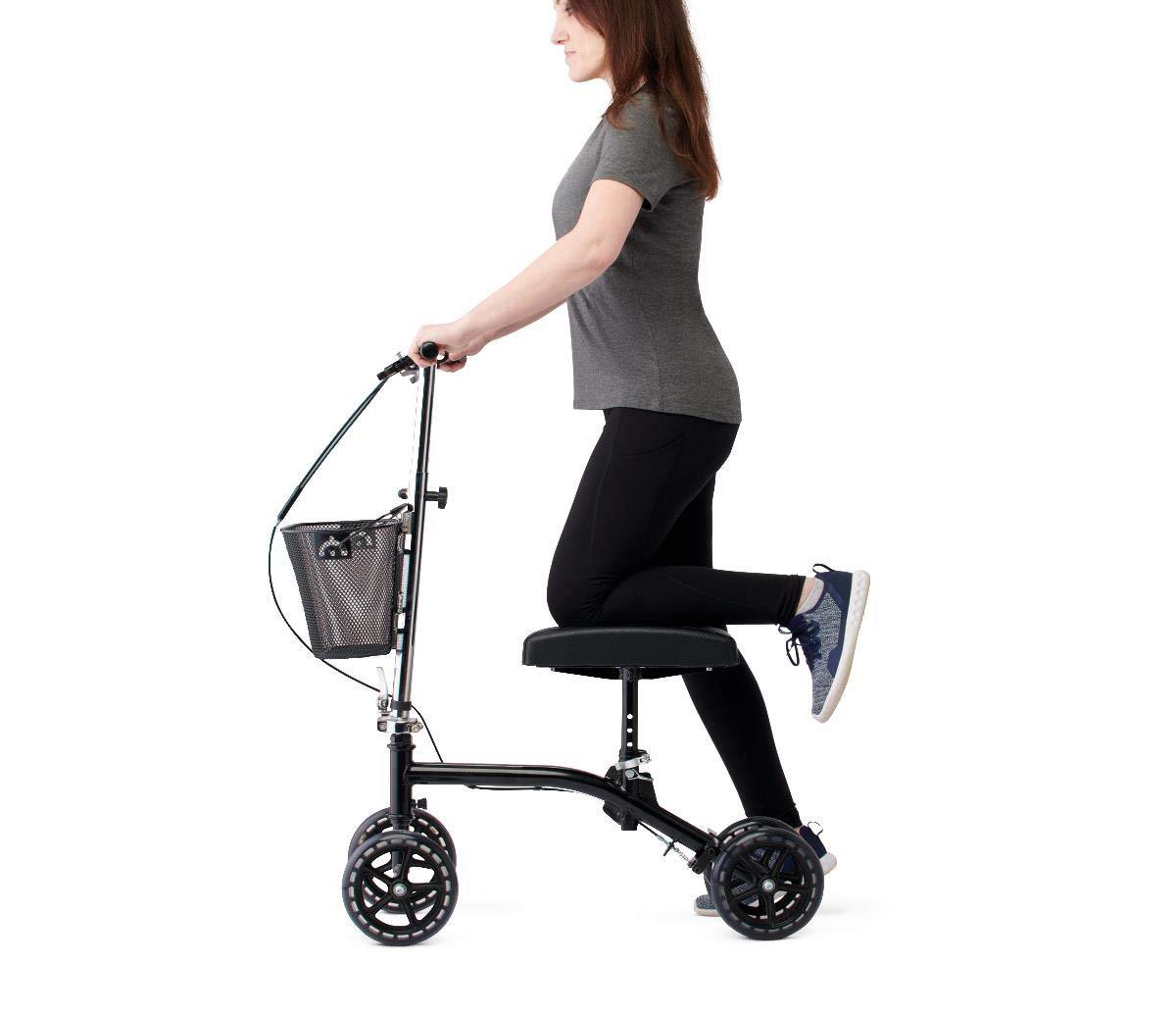 If you do have mobility issues due to an injury to your leg (ankle, knee, foot) then having a knee walker can certainly take some of the pain out of the incident. Knee walkers are kind of like the Cadillac of mobility assistance (especially when compared with an old pair of crutches.)