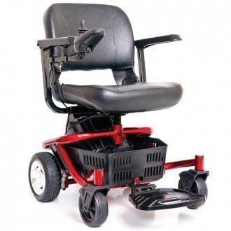 The Go Chair electric wheelchair is super lightweight and disassembles into five pieces. Enjoy greater independence on the go with this motorized wheelchair!