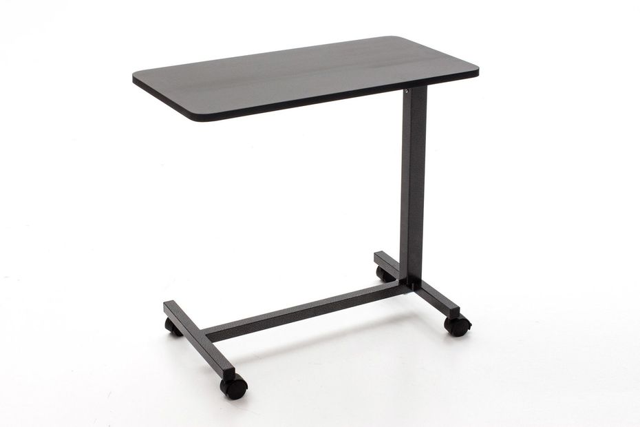 Overbed Table Non Tilt, raises & lowers with a light touch.