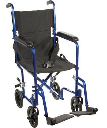 Durable steel frame provides reliable stability when using independently or with assistance, superior maneuverability in narrow indoor layouts , cushioned armrests and swing away footrests ensure comfort, folds flat for  easy transportation.