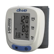Large easy-to-read digital display, 120 memory recall, date & time display, pulse rate indicator, auto-off function.