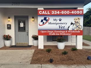 Exterior of Pet Urgent Care Montgomery location
