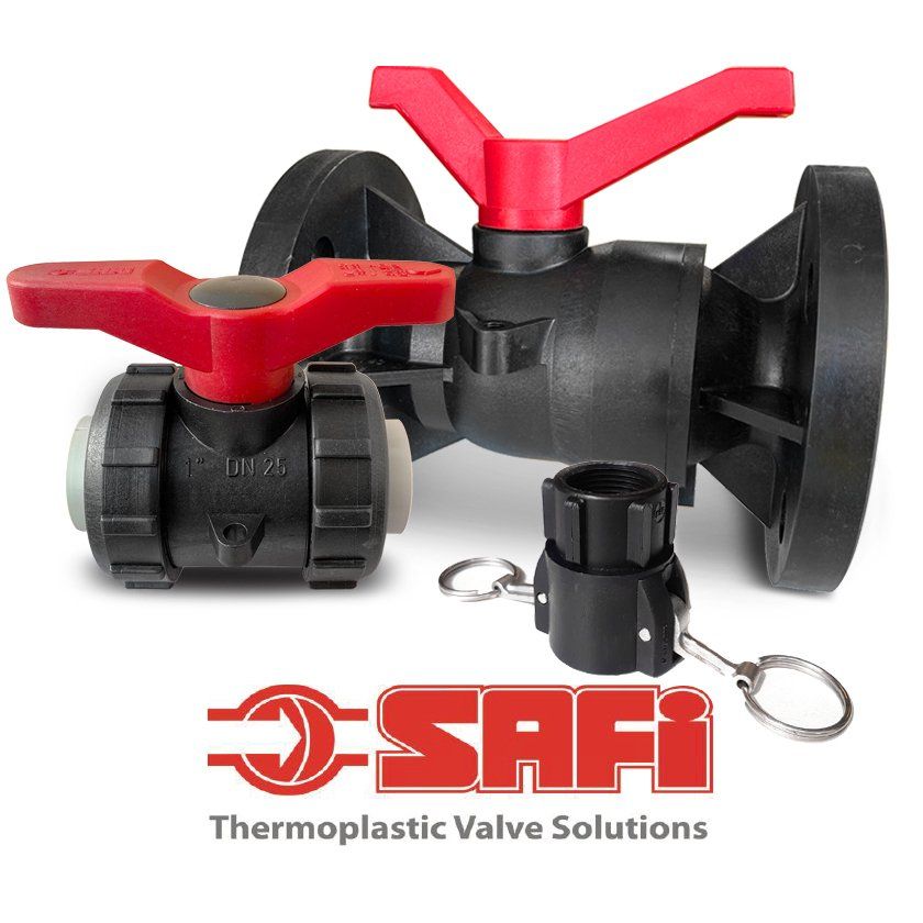 GRPP Valves, GRPP Camlock Adaptors