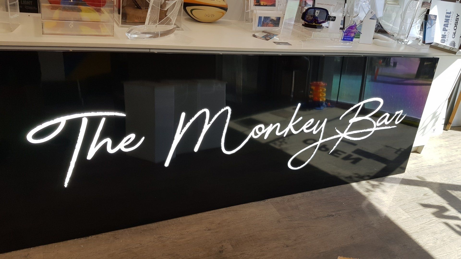 The Monkey Bar signage