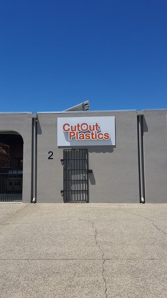CutOut plastics 3d signage