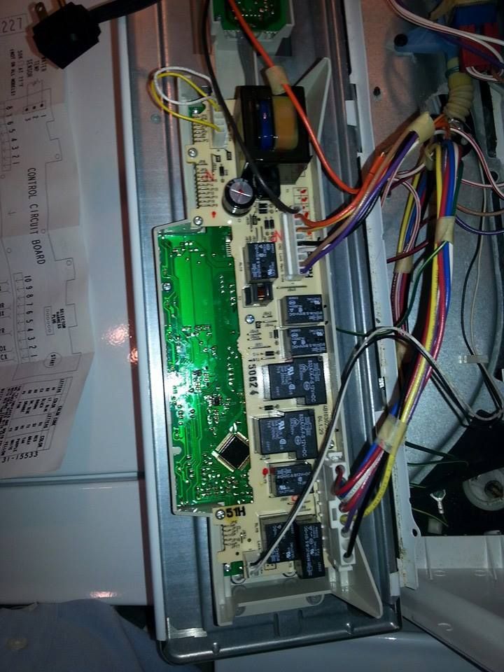 A bunch of wires are connected to a motherboard