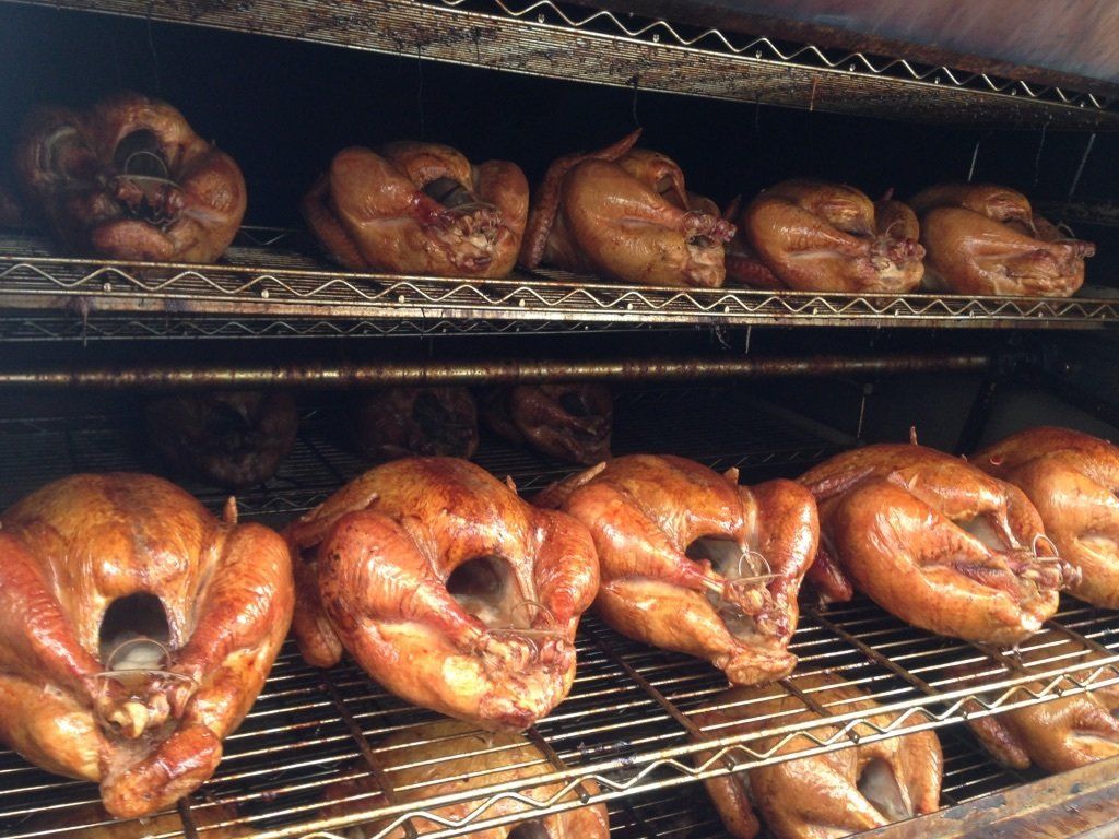 Roasted Chickens — Gainesville, FL — Hill’s Bar-b-que & Catering
