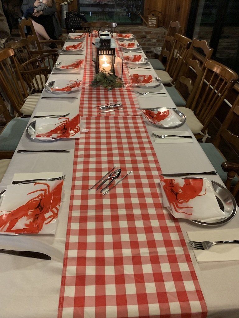 Long Table — Gainesville, FL — Hill’s Bar-b-que & Catering